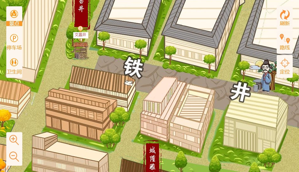 庄河智慧景区：手绘地图与语音导览的完美融合